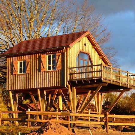 Les Cabanes Des Fontaines Saint-Sernin-du-Bois Екстер'єр фото
